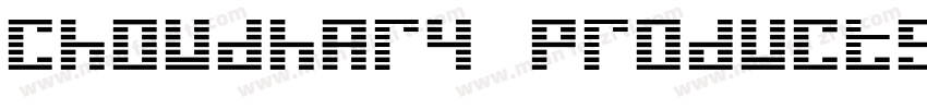CHOUDHARY PRODUCTS I字体转换